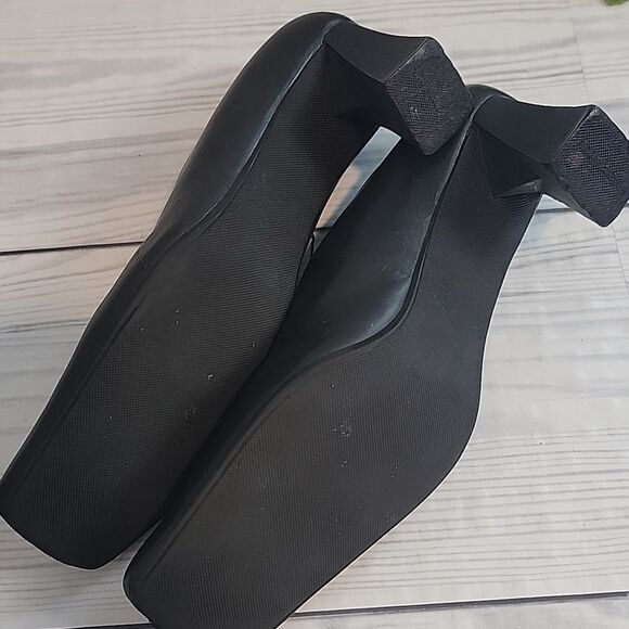 Naturalizer square toe black pump for women Size 6.5M - Picture 9 of 10